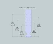 2x2x11 Variable Front or Back