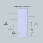 3x2x11 Variable Front or Back