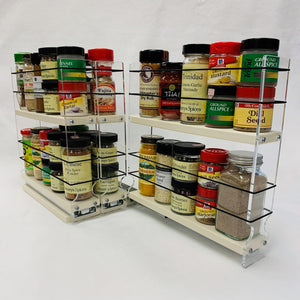 3 Drawers Each 2 Tiers - Unit Holds 30 Spices