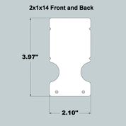 2x1x14 Replacement Front or Back - Current
