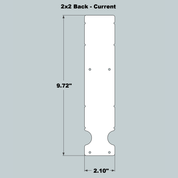 2x2x11 Replacement Front or Back - Current