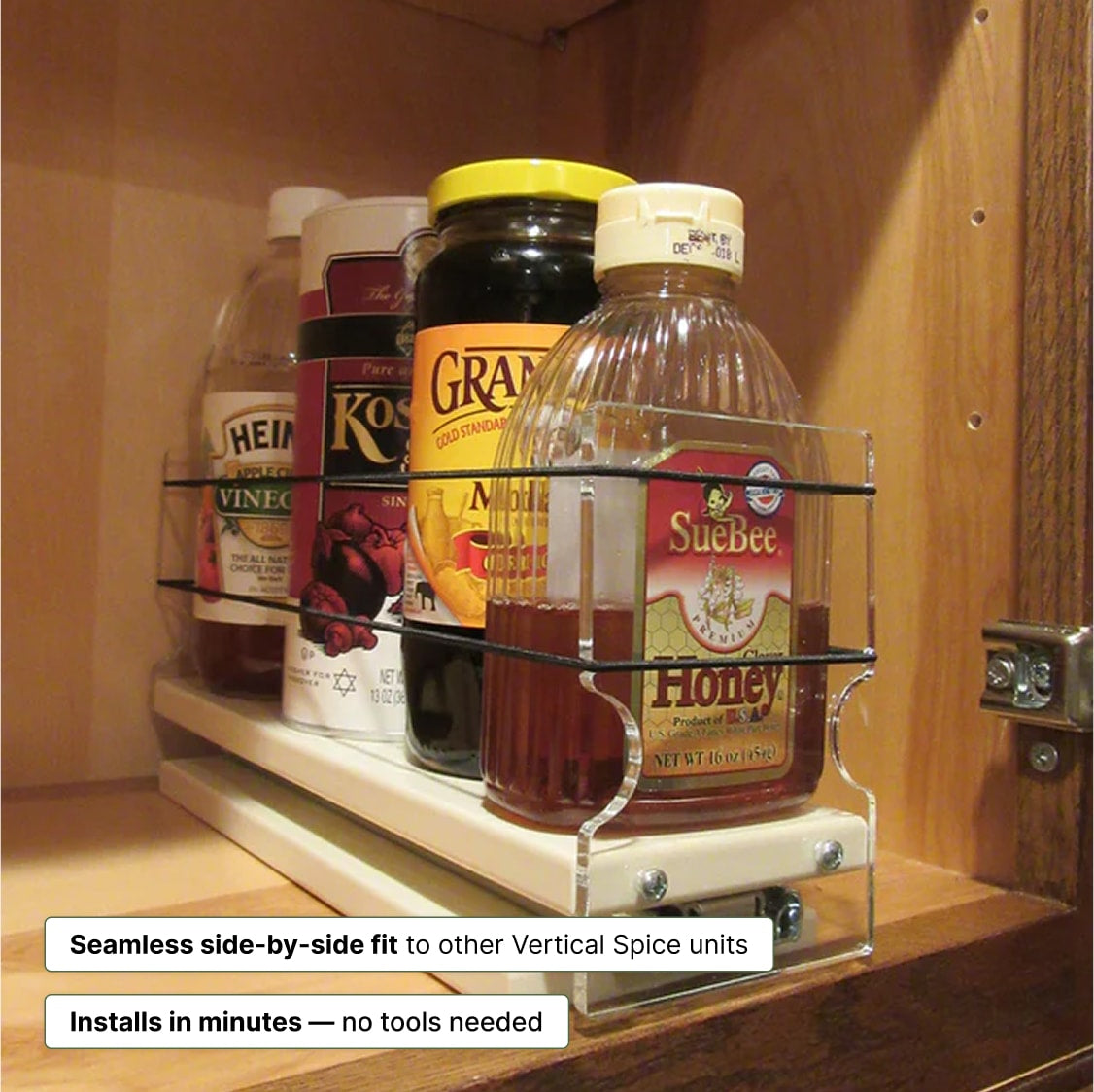 3x1x11 Spice Rack Drawer