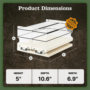 2 Drawers for Larger Containers