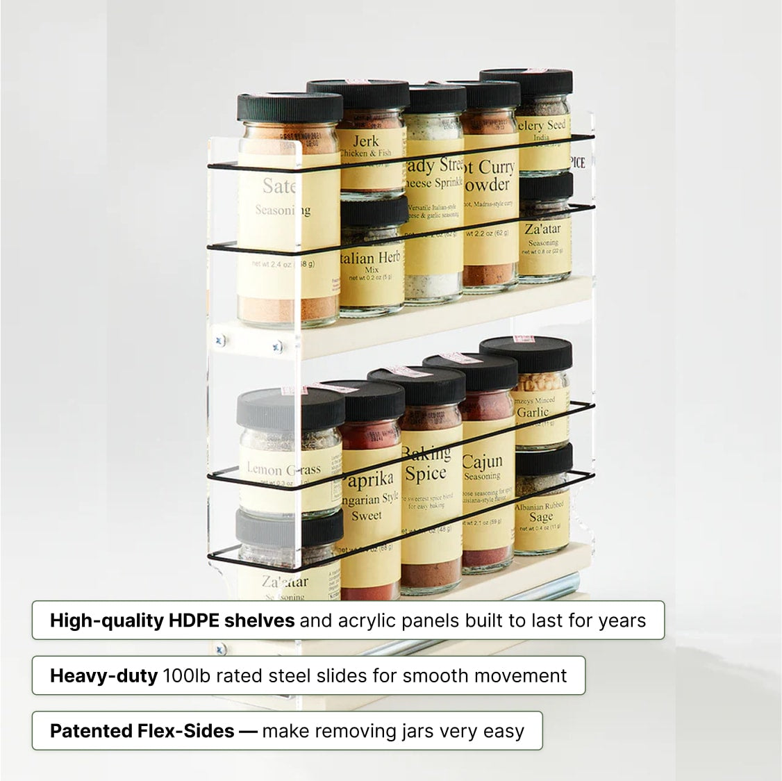 2x2x11 Spice Rack Drawer