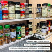 222x2x14 Spice Rack Drawer - Cream