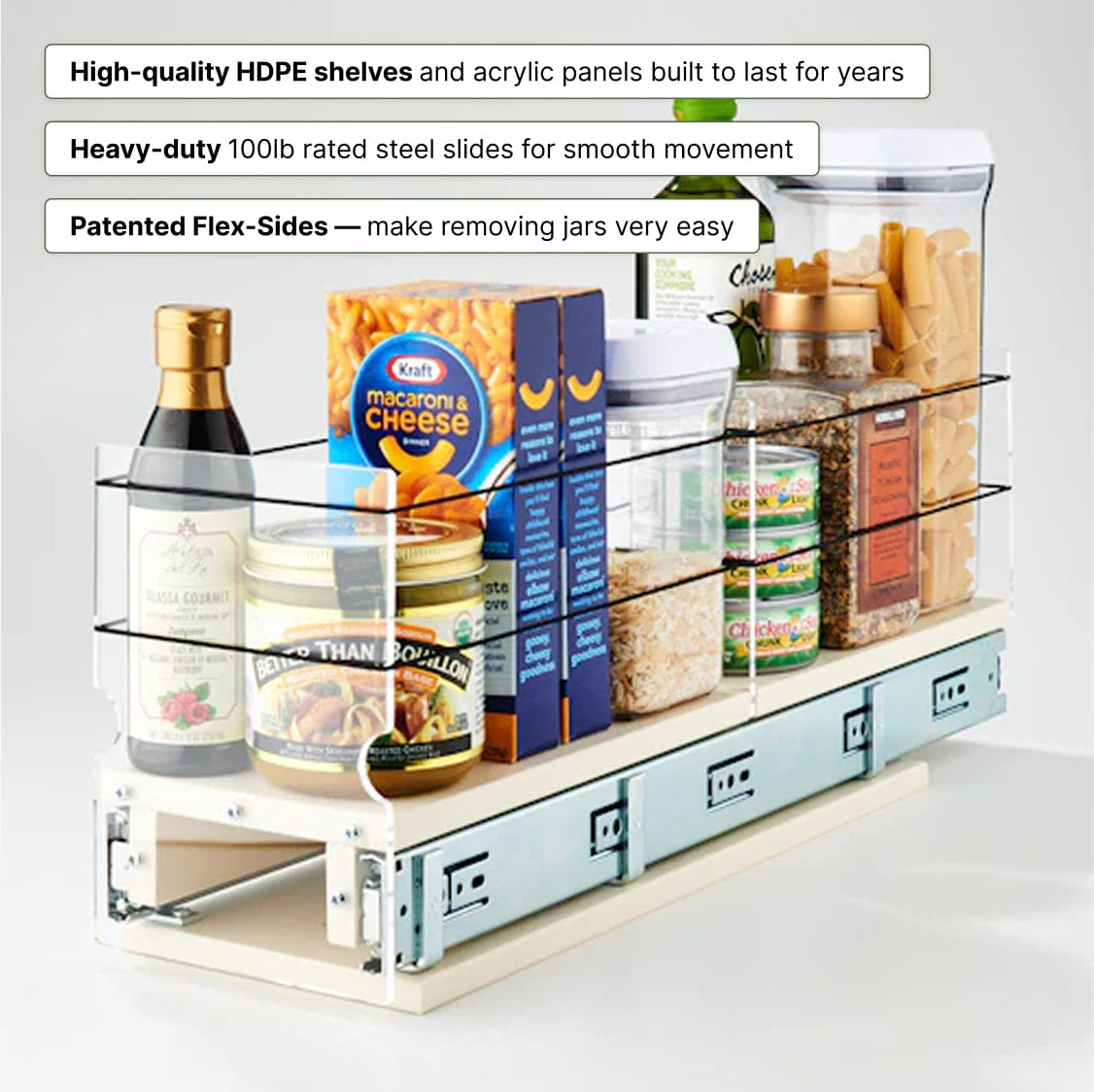 5x1x22 Storage Solution Drawer