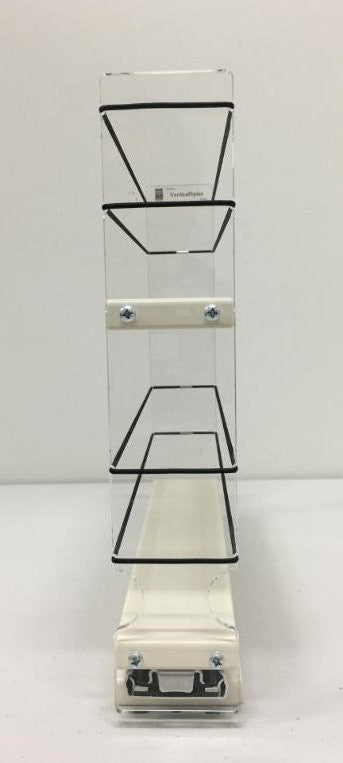 Spice Rack 2x2x11, Cream - Front