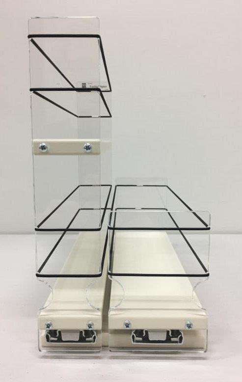 Spice Rack 23x2x11 Combo Drawers - Front View