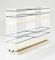 3x2x18 Spice Rack Cream