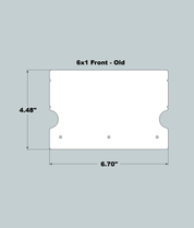 6x1x11 Replacement Front - OLD Base Design