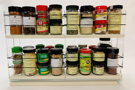 22x2x18 Spice Rack - Fully Loaded