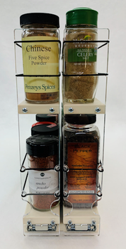 22x2x18 Spice Rack - Front View