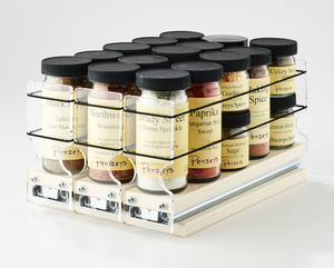 3 Drawers - Unit Holds 15 Spices