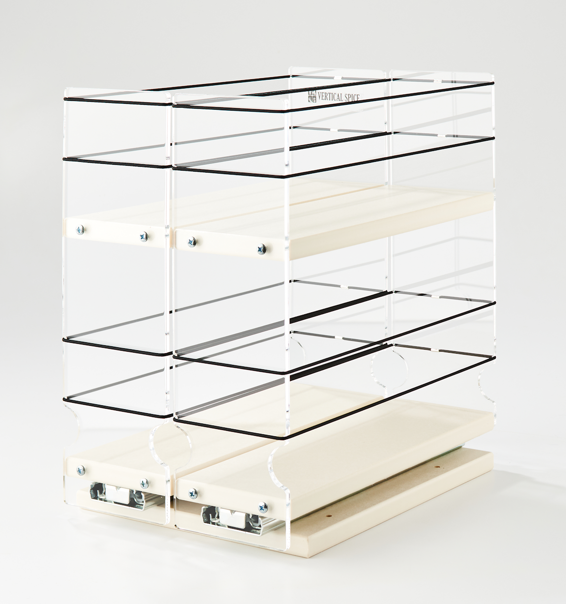 33x2x11 Spice Rack Cream