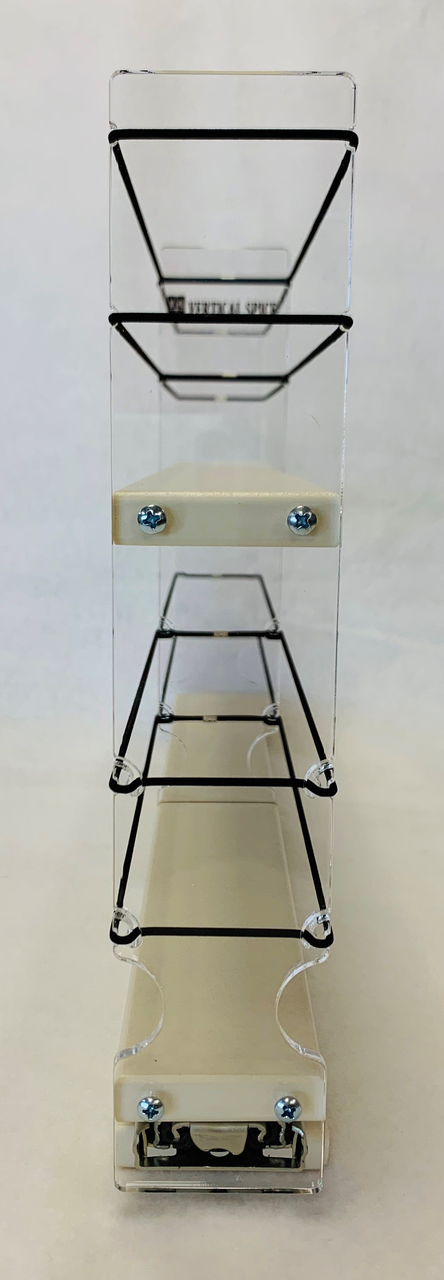 2x2x18 Spice Rack - Empty Front View