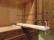 Spice Rack 2x1x11, Cream