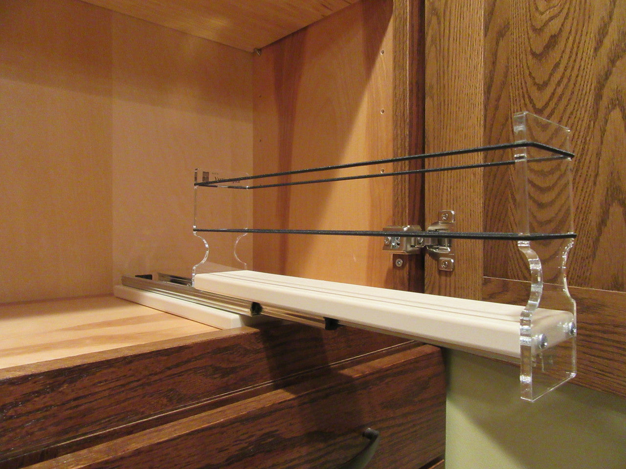 Spice Rack 2x1x11, Cream