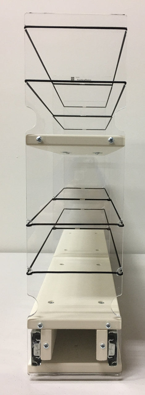 4x2x22 Storage Solution Drawer - Cream, Front view