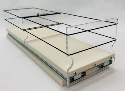 5x1x18 Storage Drawer - Profile View, Ready to Load