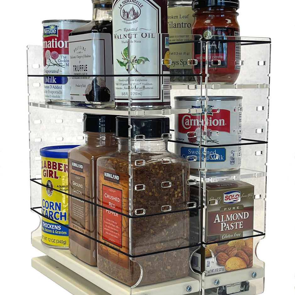 Compact container storage adjustable to meet your changing needs