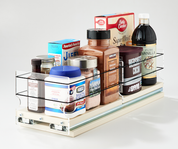 5x1x18 Storage Solution Drawer Cream - One Large Drawer for A Variety of Containers