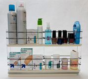 2x2x18 Spice Rack - Side View - Deep Cabinet Access and Organization
