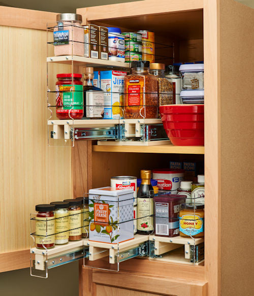 Multiple x22 Depth Units - Versatile and Complete Cabinet Organization