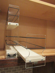 Spice Rack 23x2x11 Combo Drawers- Empty