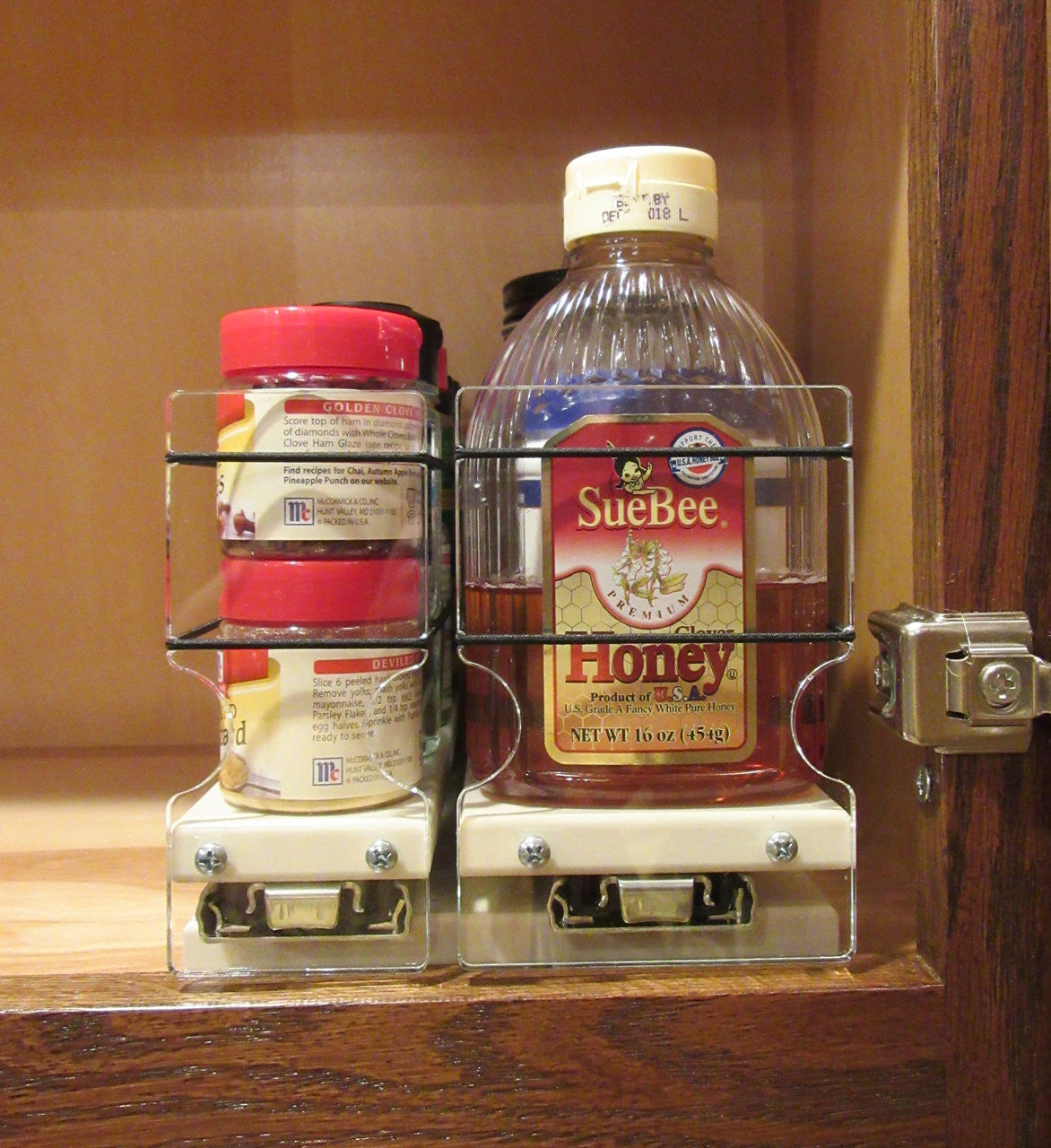 23x1x11 Spice Rack Combo Drawers - Front View