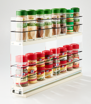 2x1x18 Spice Rack Drawer Cream