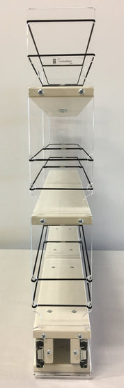 3x3x22 Spice Rack Drawer- Cream, Front view