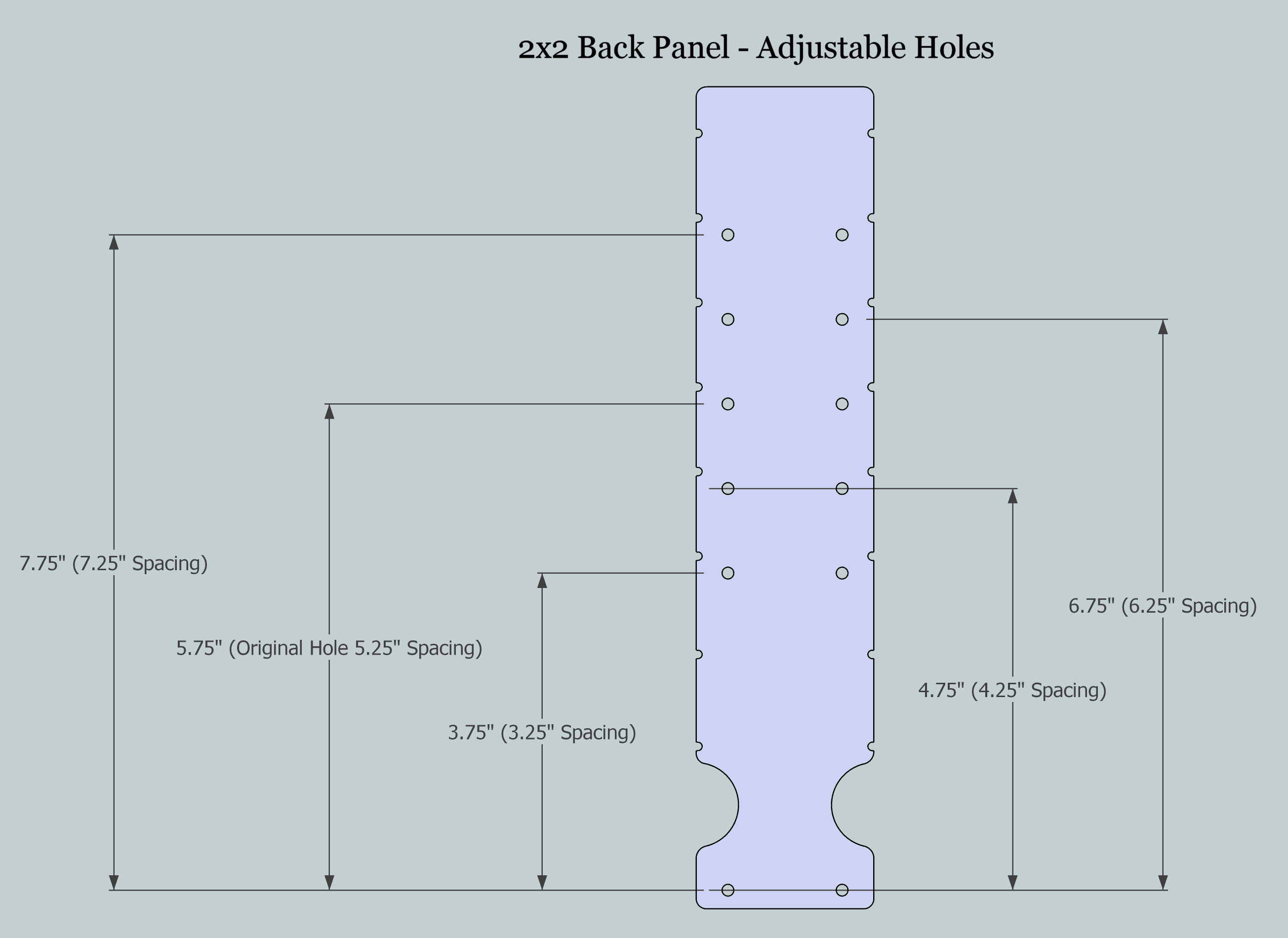 2x2x11 Variable F and B