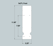 3x2TLx11 Replacement Front and Back - Current