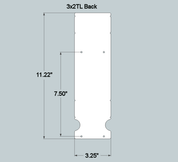 3x2TLx11 Replacement Front and Back - Current
