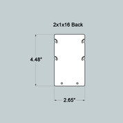 2x1x16 Replacement Front or Back - Current