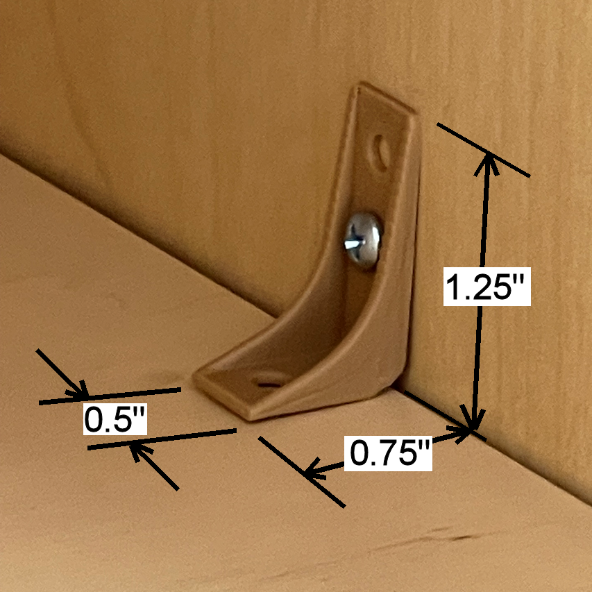 Shelf Hold-Down Kit