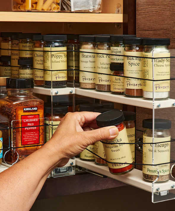 Shop Pull-Out Spice Racks by Cabinet Size | Vertical Spice