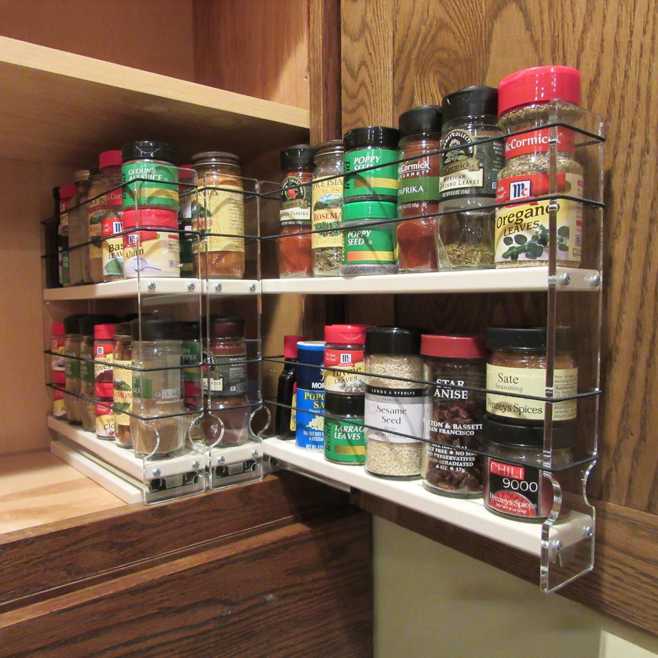 222x2x11 Spice Rack Drawer – Vertical Spice