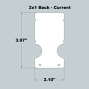 2x1x11 Replacement Front and Back - Current
