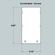 2x1x22 Replacement Front and Back - Current