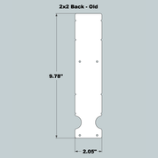 2x2x11 Replacement Old Style Front and Back
