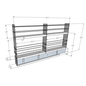 2x2x22 Spice Rack Drawer
