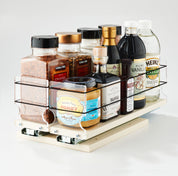 33x1x14 Spice Rack Drawer - Cream