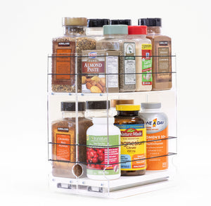 2 Drawers w/2 Tiers spaced 7.12”