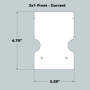 3x1x11 Replacement Front and Back - Current