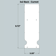 3x2x11 Replacement Front and Back - Current