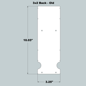 3x2x11 Replacement Old Style Front and Back