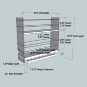3x2x11 Spice Rack Drawer