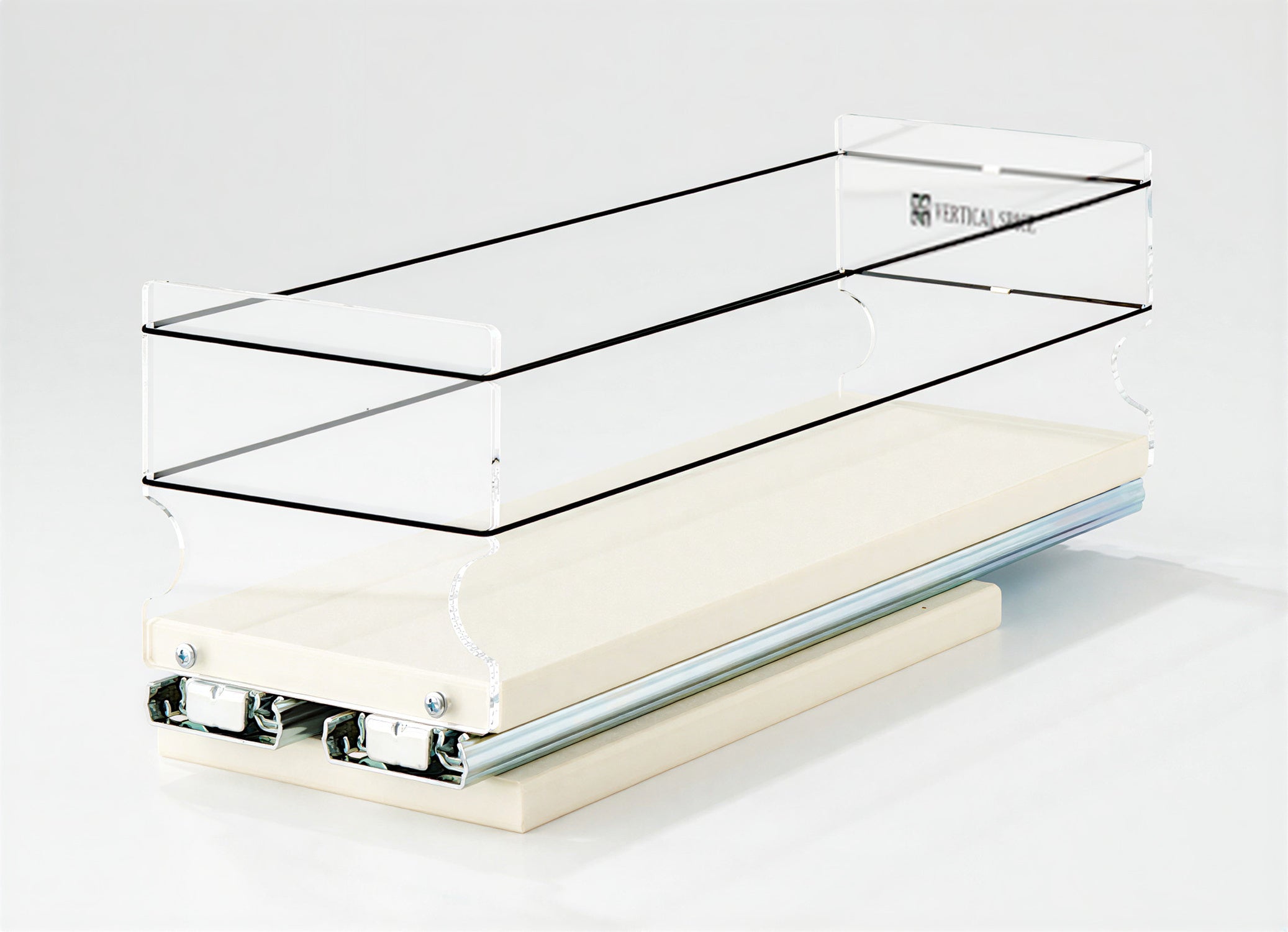 4x1x14 Storage Solution Drawer - Cream