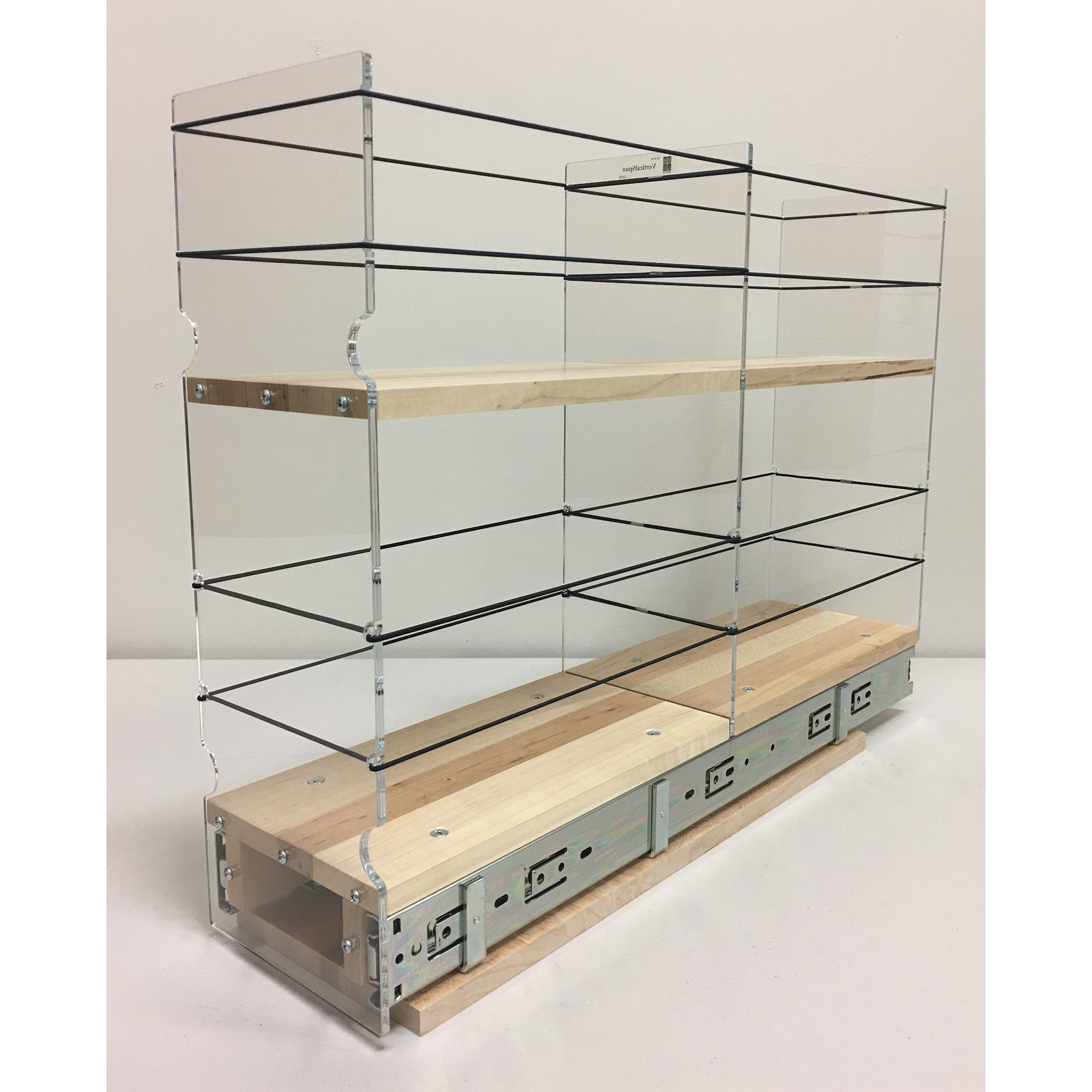 5x2x22 Storage Solution Drawer - Cream